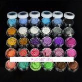 Kit 30 pigmentos - Glitter e Sombra