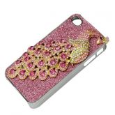 Case Pavão Pink - Para  Iphone 4/4s