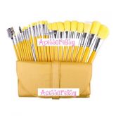 Kit 23 pinceis Amarelo